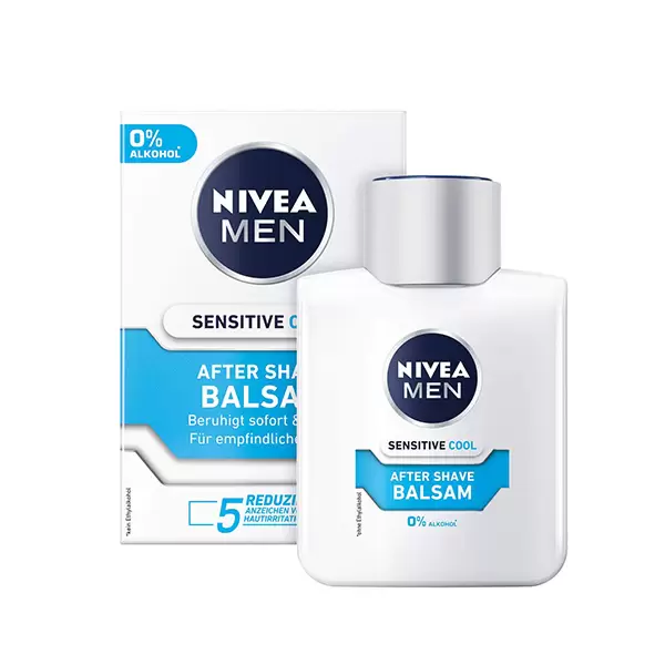 افتر شیو نیوآ nivea مدل balsam خنک کننده حساس حجم 100 میلی لیتر