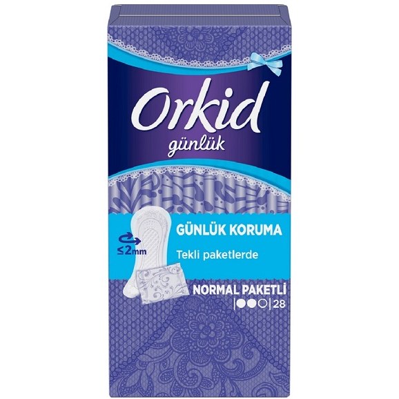 پد روزانه بلند اکونومیک ارکید Orkid بسته 28 عددی