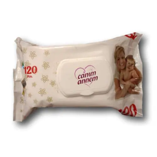 دستمال مرطوب کودک Canim Annem جانیم آیلم 120 عددی