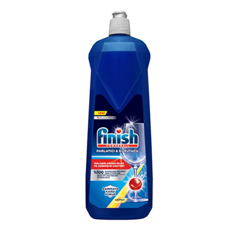 مایع جلادهنده ماشین ظرفشویی فینیش مدل Parlatici رایحه لیمو 800 میل