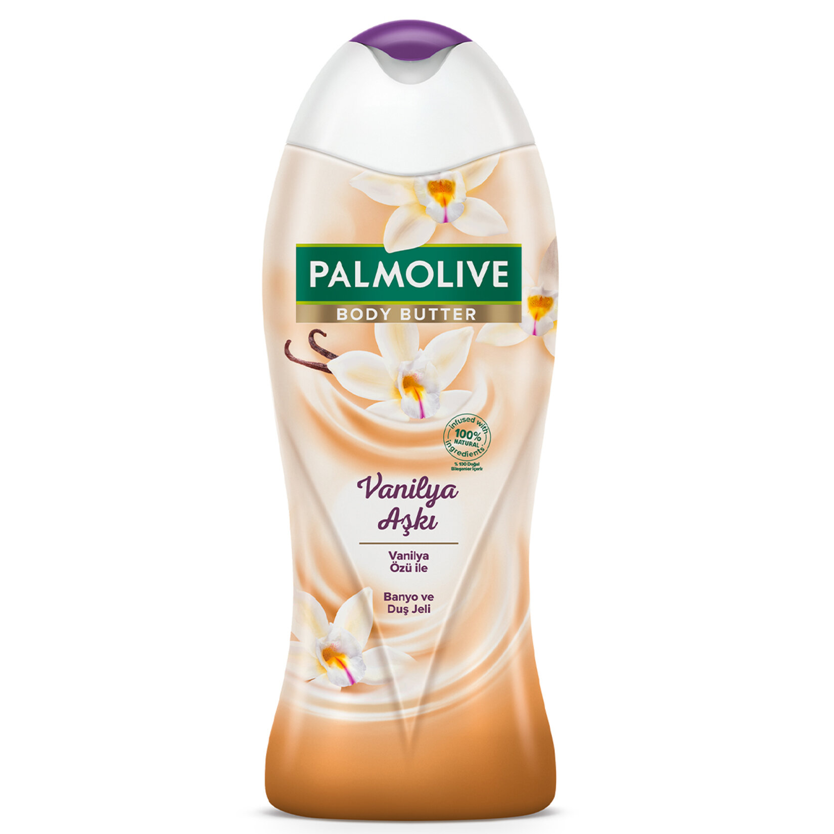 شامپو بدن پالمولیو PALMOLIVE مدل Vanilya aski حجم 500 میلی لیتر