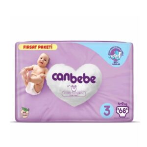 پوشک بچه جان به به سايز 3 بسته 68 عددي