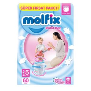 پوشک شورتي مولفيکس سايز ? بسته ?? عددي