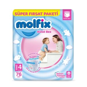 پوشک شورتي مولفيکس سايز ? بسته ??عددي