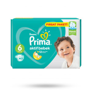 پوشک بچه پريما Prima آوانتاژ سايز 6 بسته 40 عددي