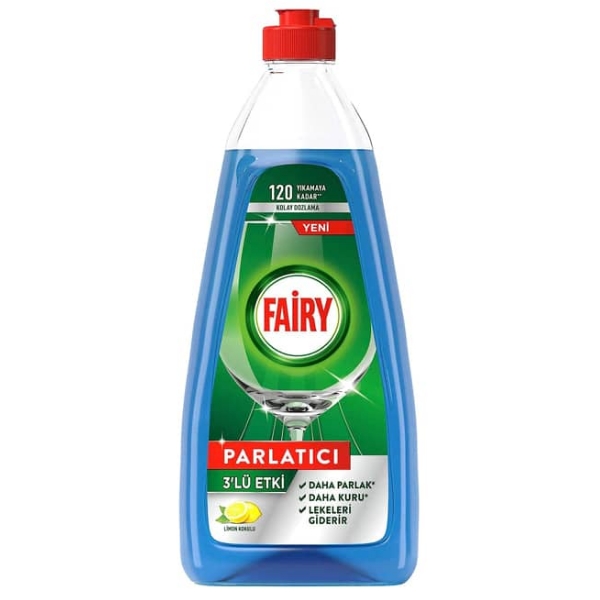 مایع جلادهنده ماشین ظرفشویی فیری با رایحه لیمو 360 میل