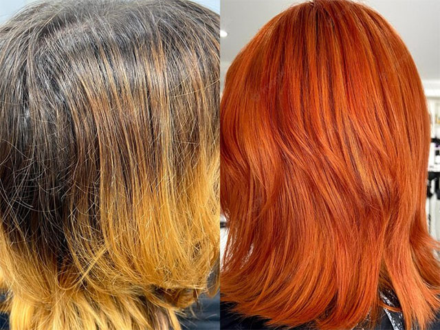 تناژ نارنجی مو چیست؟