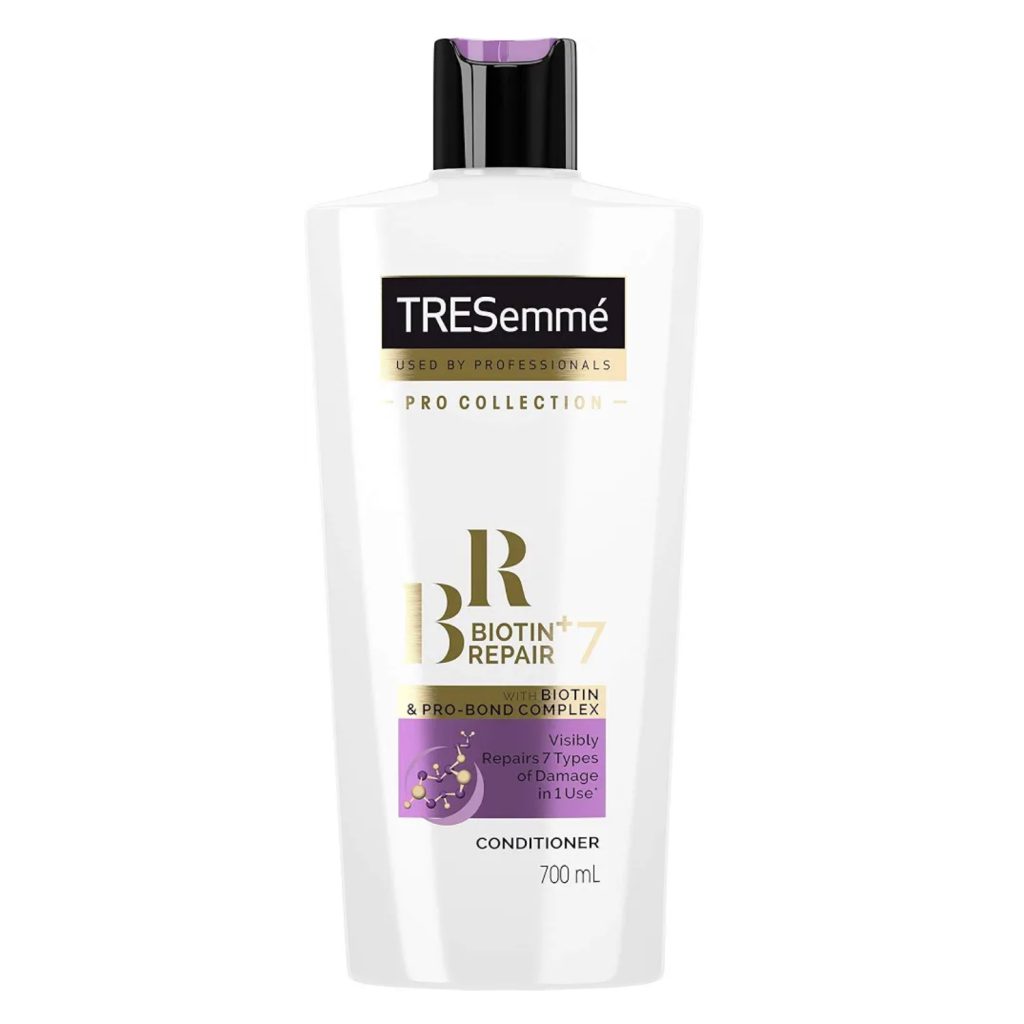 نرم کننده ترزمه TRESemme حاوی بیوتین مخصوص موهای آسیب دیده 700 میل
