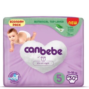 پوشک جان به به سایز5 (30 عددی) canbebe