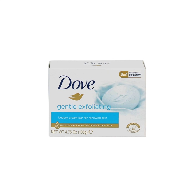 صابون داو 135 گرمی مدل gentle Exfoliating