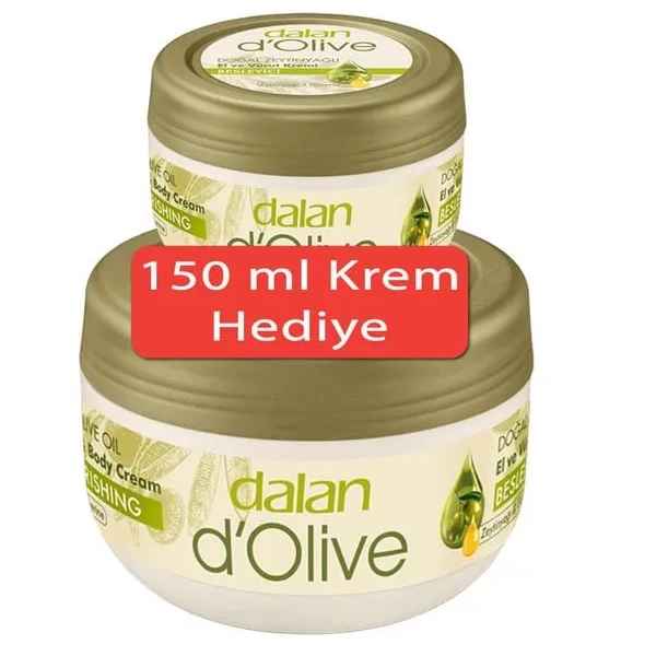 کرم دست و بدن دالان حاوی روغن زیتون و گلیسیرین 300 میل + 150 میل
