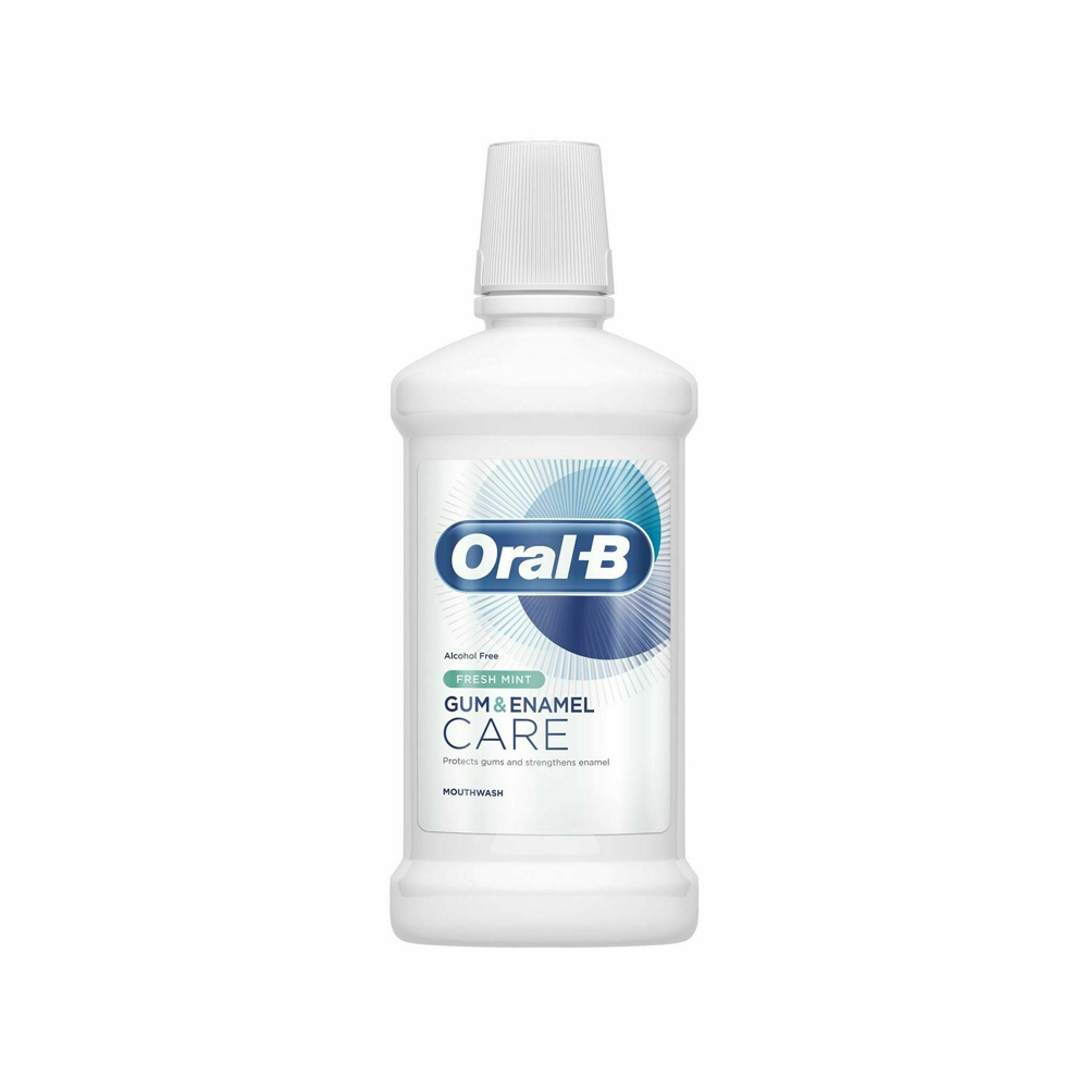 دهانشویه اورال بی Oral-B مدل Gum & Enamel Repair حجم 500 میلی لیتر