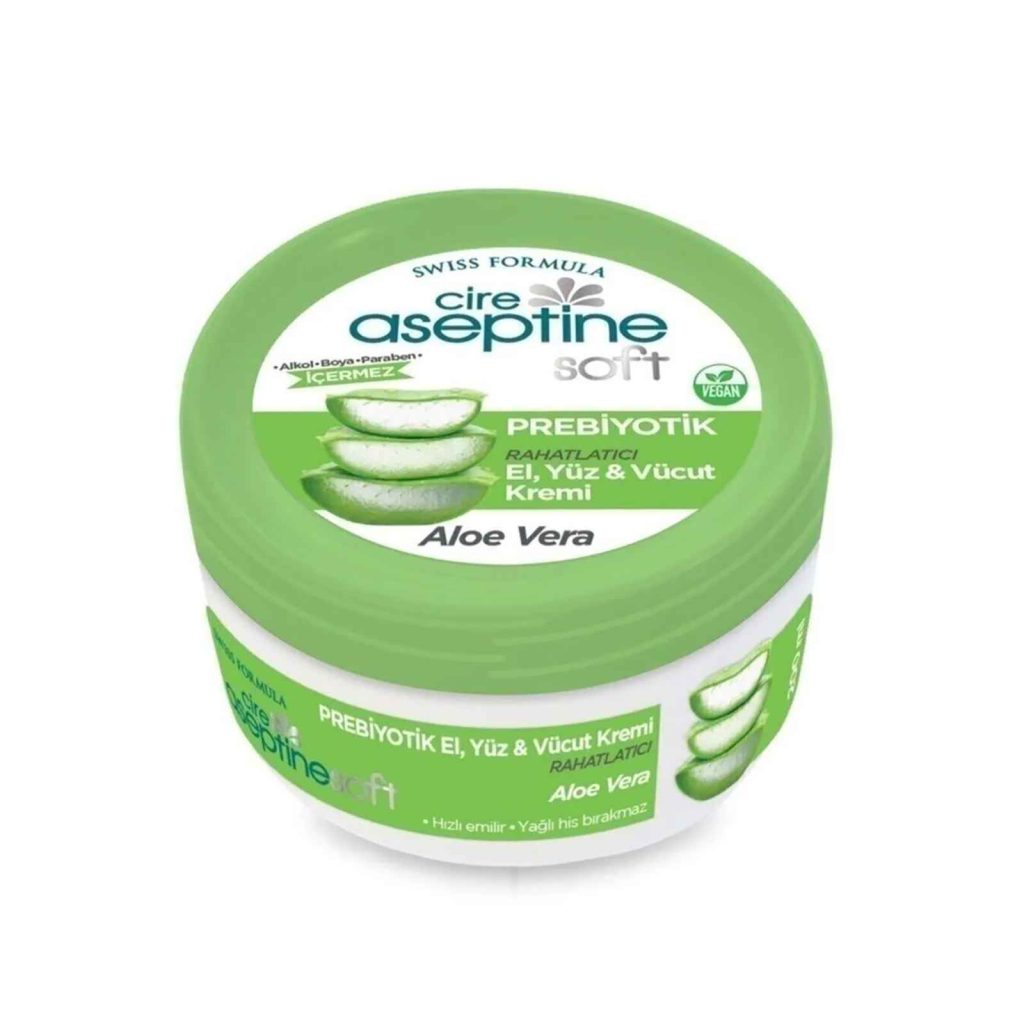 کرم مرطوب کننده آسپتین مدل آلوئه ورا حجم 30 میل