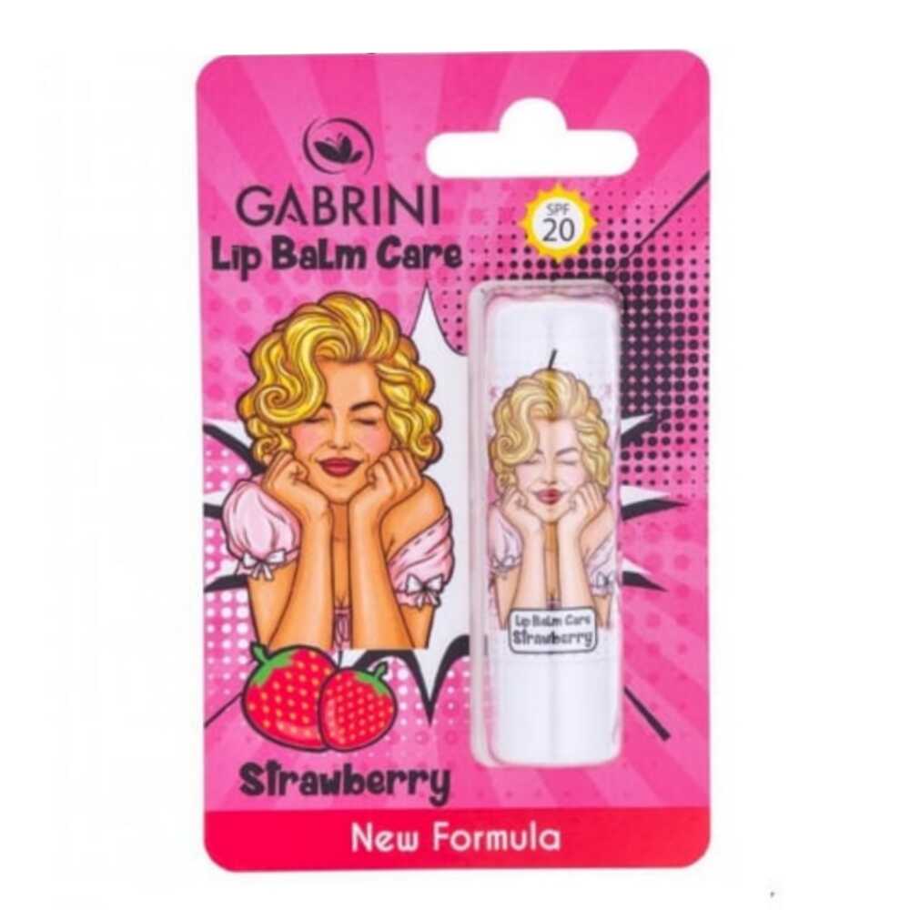 بالم لب گابرینی با رایحه توت فرنگی با spf 20 وزن 5 گرم