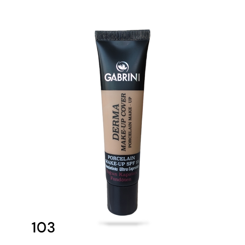 کرم پودر گابرینی سری Derma با SPF15 شماره 103 حجم 40 میل