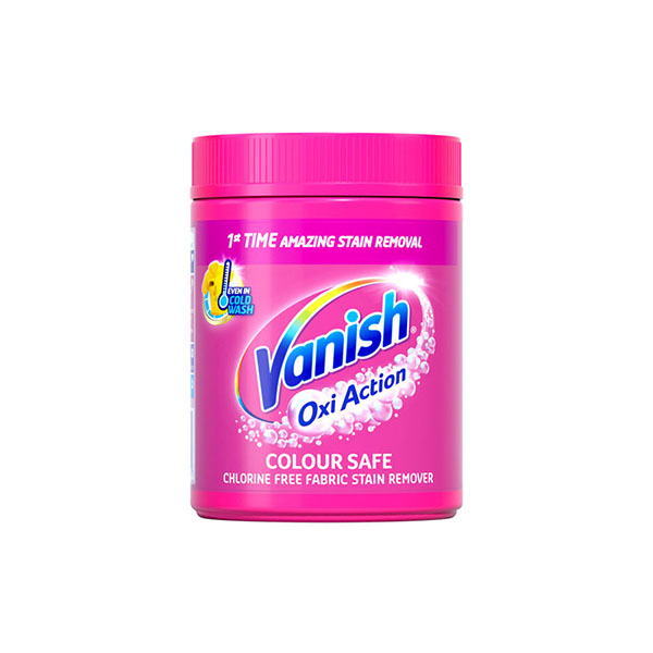 پودر لکه بر لباس ونیش مدل Oxi Action حجم 470 گرم مناسب لباس رنگی