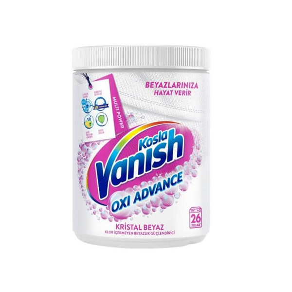 پودر لکه بر لباس ونیش مدل kosla مخصوص لباس های سفید 400 گرم