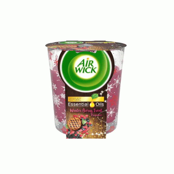 شمع خوشبو کننده لیوانی ایرویک با رایحه تمشک حجم 105 گرم