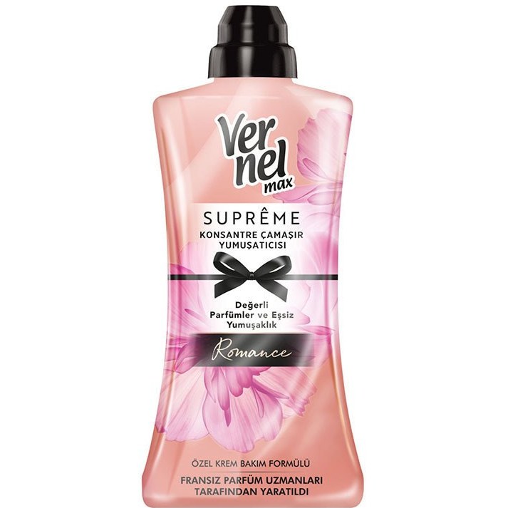 نرم کننده لباس غلیظ ورنل Max مدل Romance حجم 1200 میلی لیتر