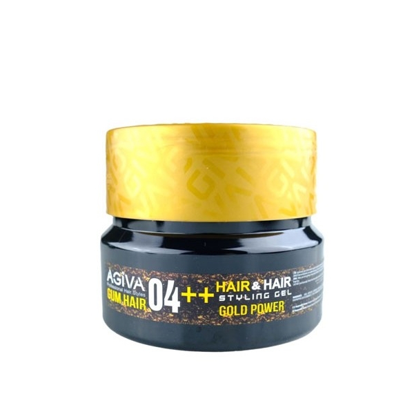 آدامس مو آگیوا شماره 04 طلایی حجم 200 میل