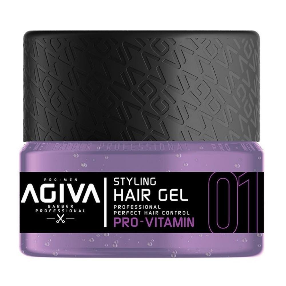 ژل حالت دهنده مو پرو ویتامین شماره 01 کاسه ای آگیوا 700 میل