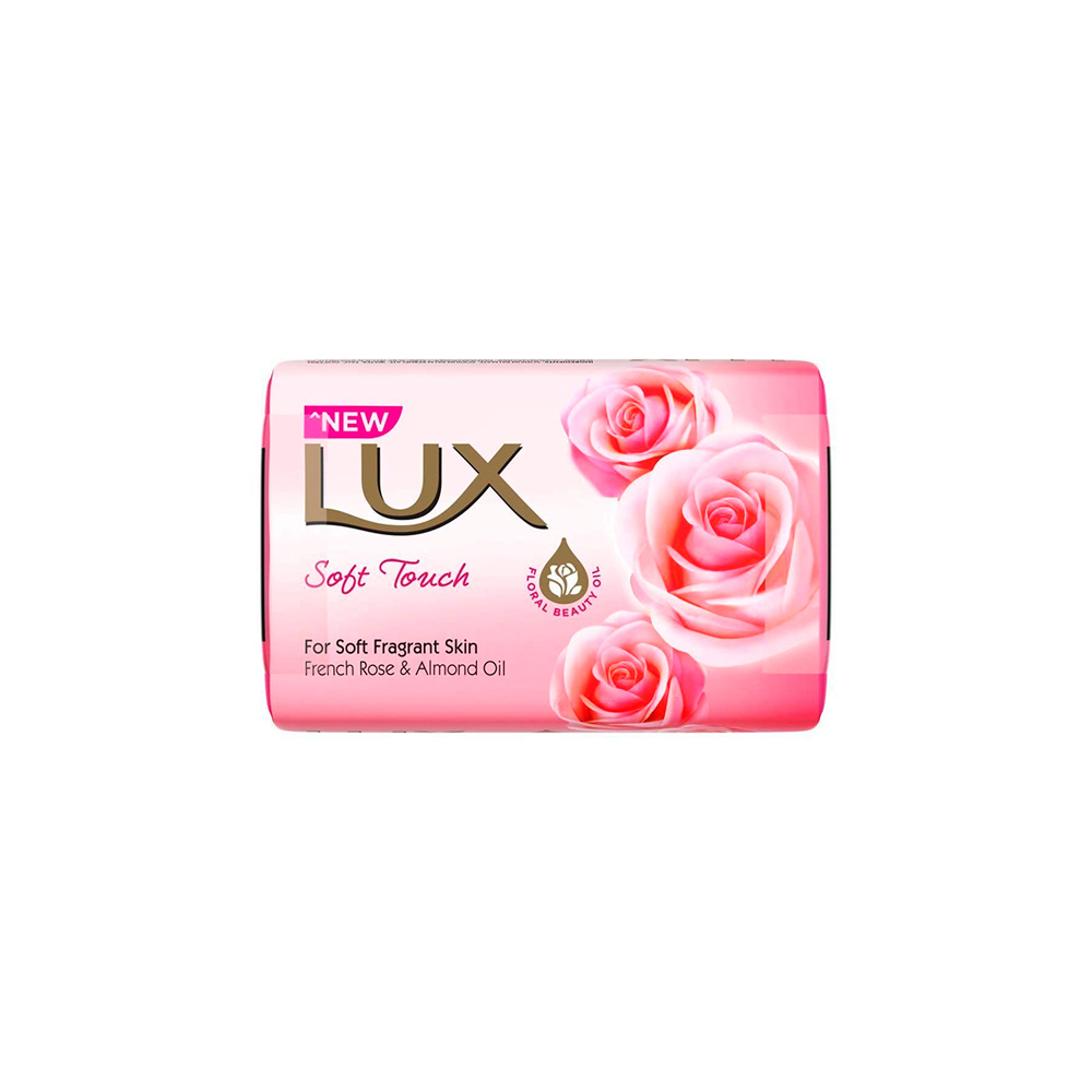 صابون لوکس مدل Soft Touch وزن 80 گرمی بسته 4 عددی
